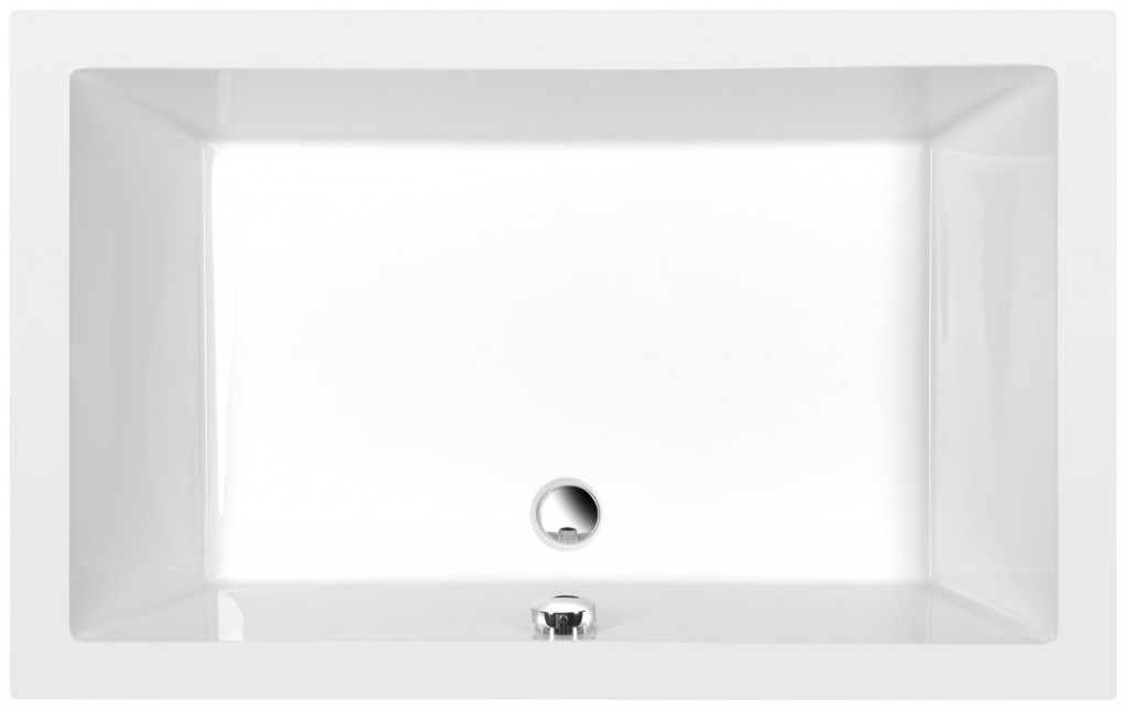 POLYSAN DEEP hluboká sprchová vanička, obdélník 120x75x26cm, bílá 71564
