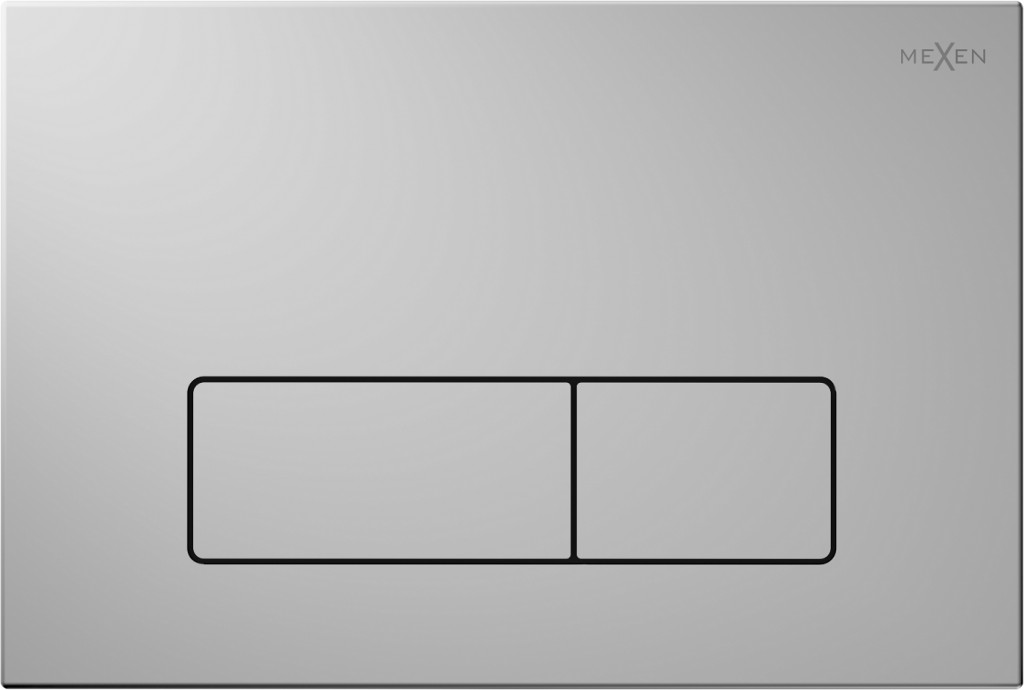 MEXEN Fenix 13 splachovací tlačítko Slim/kompatibilní s Geberit Sigma UP300 a UP320, chrom mat 601302