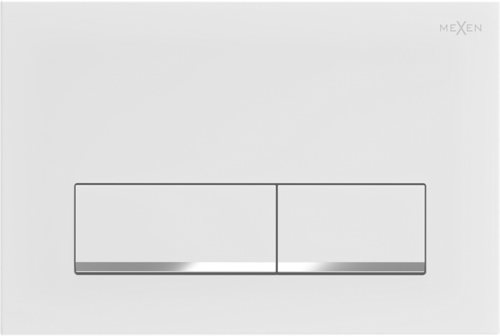 MEXEN Fenix 12 tlačítko flush /kompatibilní s Geberit Sigma UP300 a UP320, bílá matná 601220