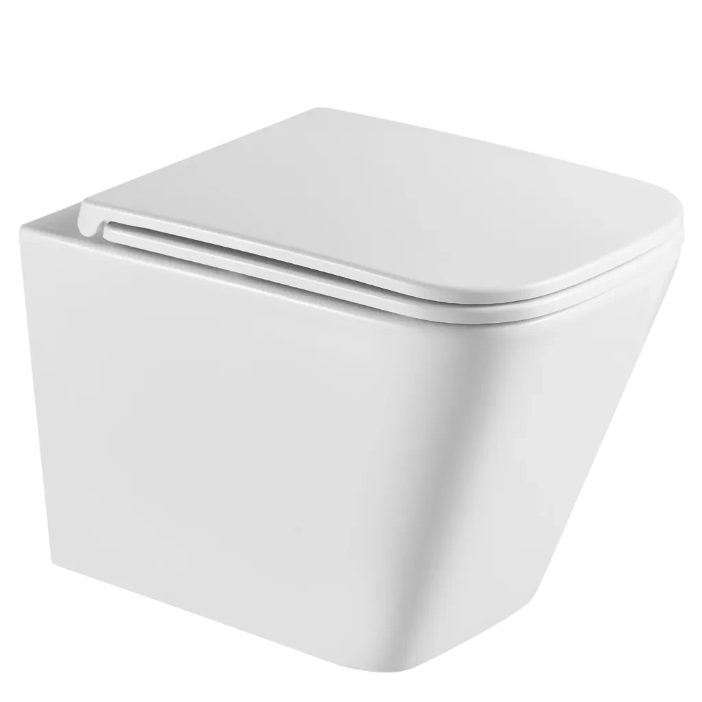 LaVilla WC mísa závěsná FLORINA Rimless Whirl set včetně sedátka SLIM softclose CE-94-001-L