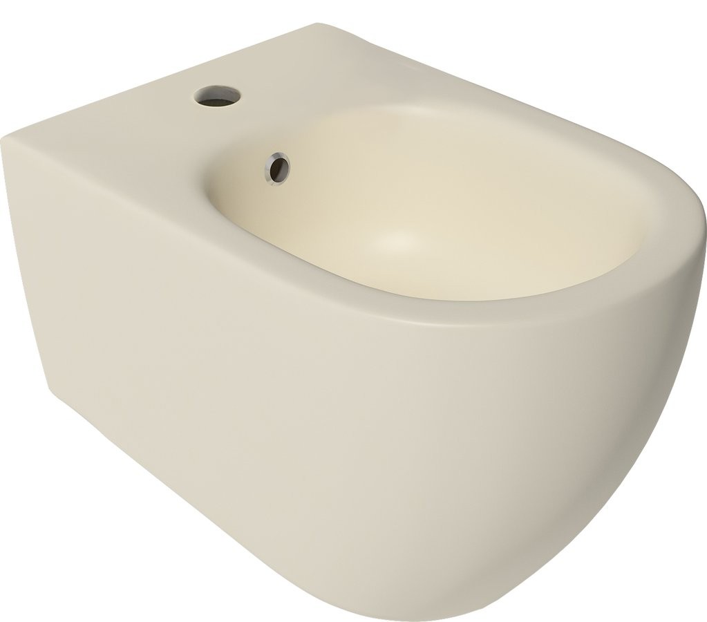 ISVEA INFINITY bidet závěsný, 36,5x53cm, ivory 10NF41001-2K