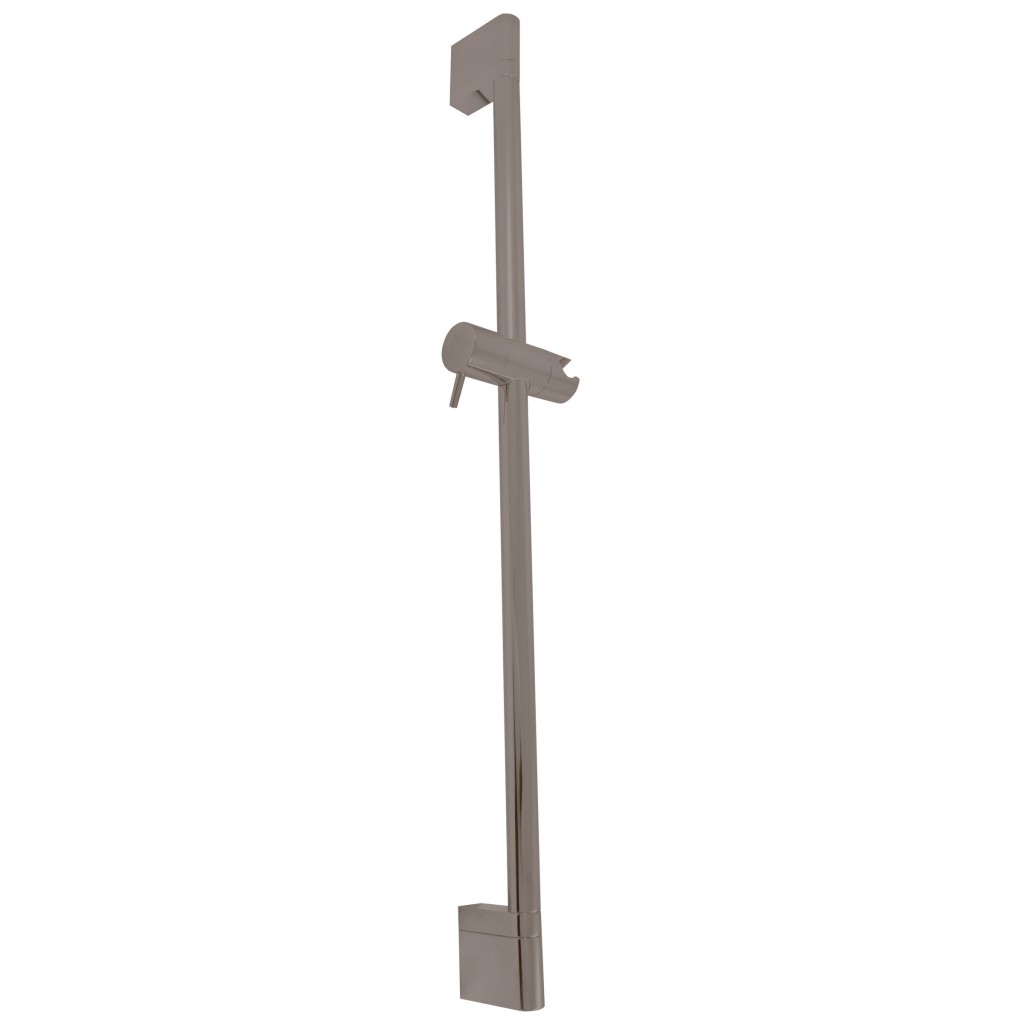 SLEZAK-RAV Sprchová tyč s posuvným držákem metal grey kartáčovaná, Barva: METAL GREY kartáčovaná , Povrchová úprava: PVD PD0015MGK