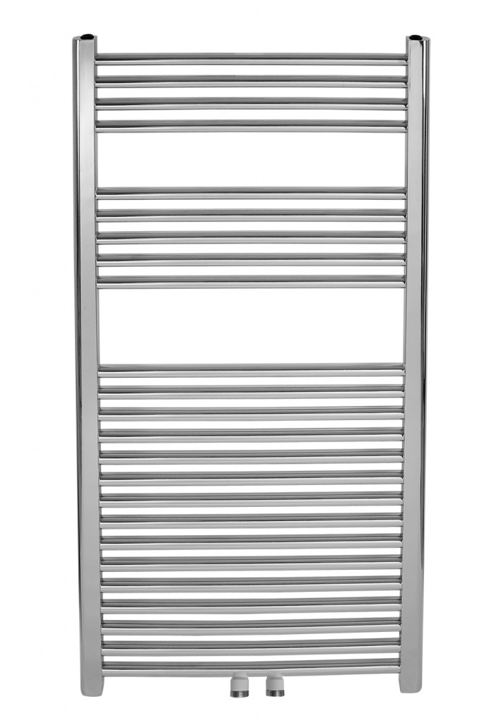 NOVASERVIS Otopné těleso chrom rovné, středové připojení 450/1200/RS,0