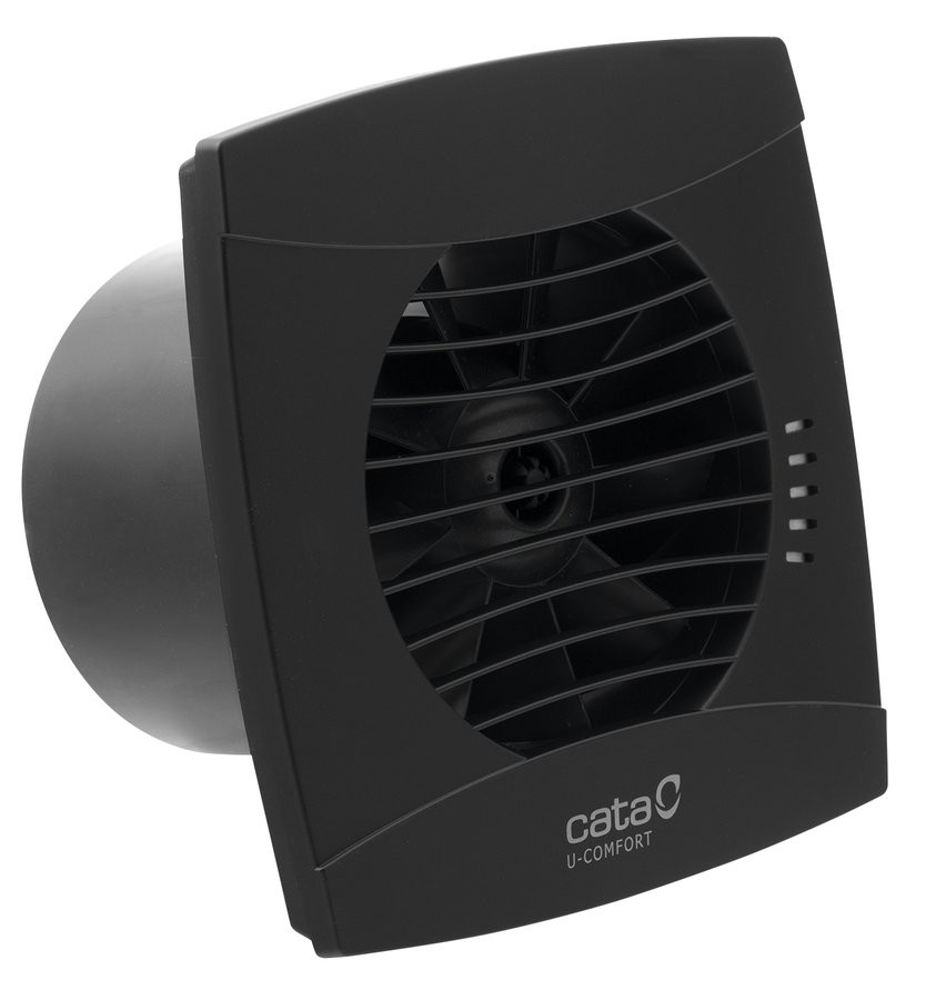 CATA UC-10 koupelnový ventilátor axiální, 8W, potrubí 100, černá 01256000