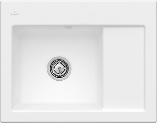 Keramický dřez Villeroy & Boch Subway 45 Compact, 331201RW, Stone White 331201RW