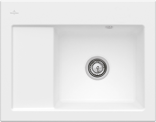 Keramický dřez Villeroy & Boch Subway 45 Compact, 331301RW, Stone White 331301RW