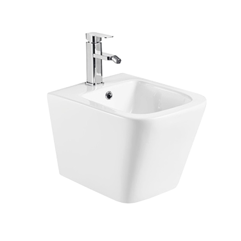 Mereo Bidet závěsný kapotovaný , 485x345x330, keramický, bílý VSD83B