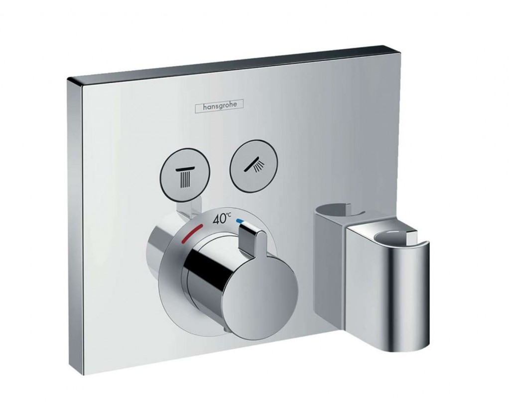 HANSGROHE Shower Select Termostatická baterie pod omítku, se 2 výstupy, chrom 15765000