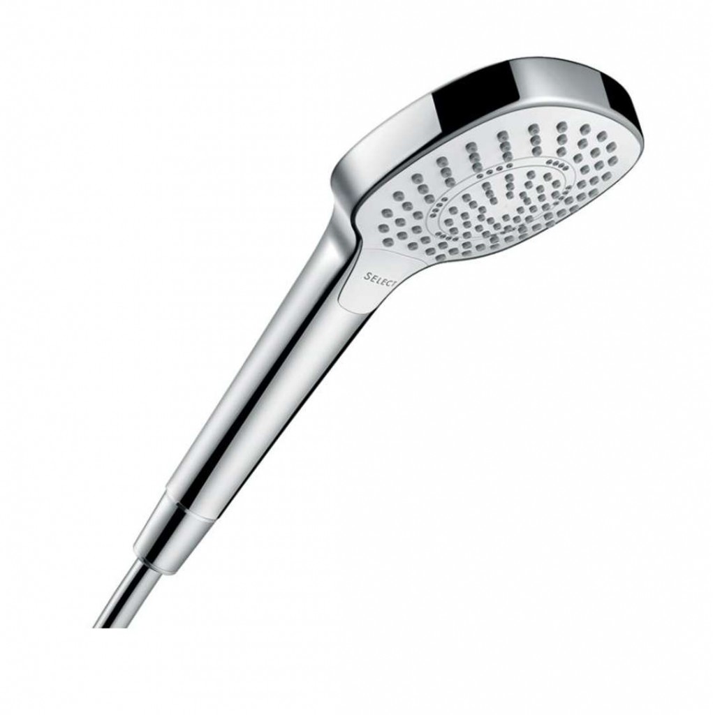 HANSGROHE Croma Select E Sprchová hlavice Multi, 3 proudy, bílá/chrom 26810400