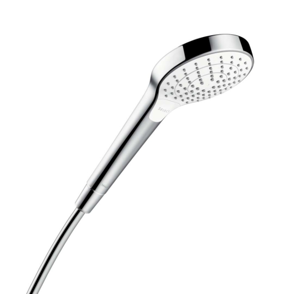 HANSGROHE Croma Select S Sprchová hlavice Vario, 3 proudy, bílá/chrom 26802400