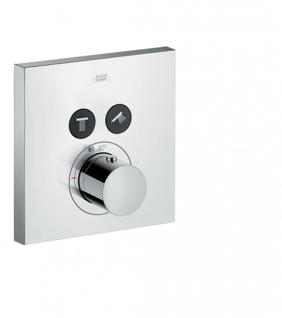 AXOR ShowerSelect Termostat pod omítku pro 2 spotřebiče, chrom 36715000