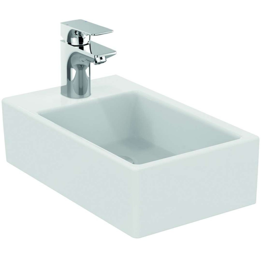 IDEAL STANDARD Strada Umývátko 45x27x13 cm, 1 otvor pro baterii, bílá K081701