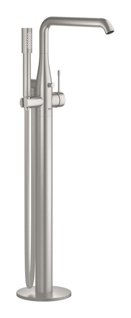 GROHE Essence Vanová baterie do podlahy, supersteel 23491DC1