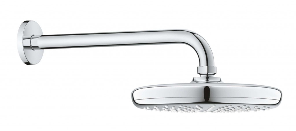 GROHE Tempesta Hlavová sprcha 210, 1 proud, sprchové rameno 29 cm, chrom 26411000