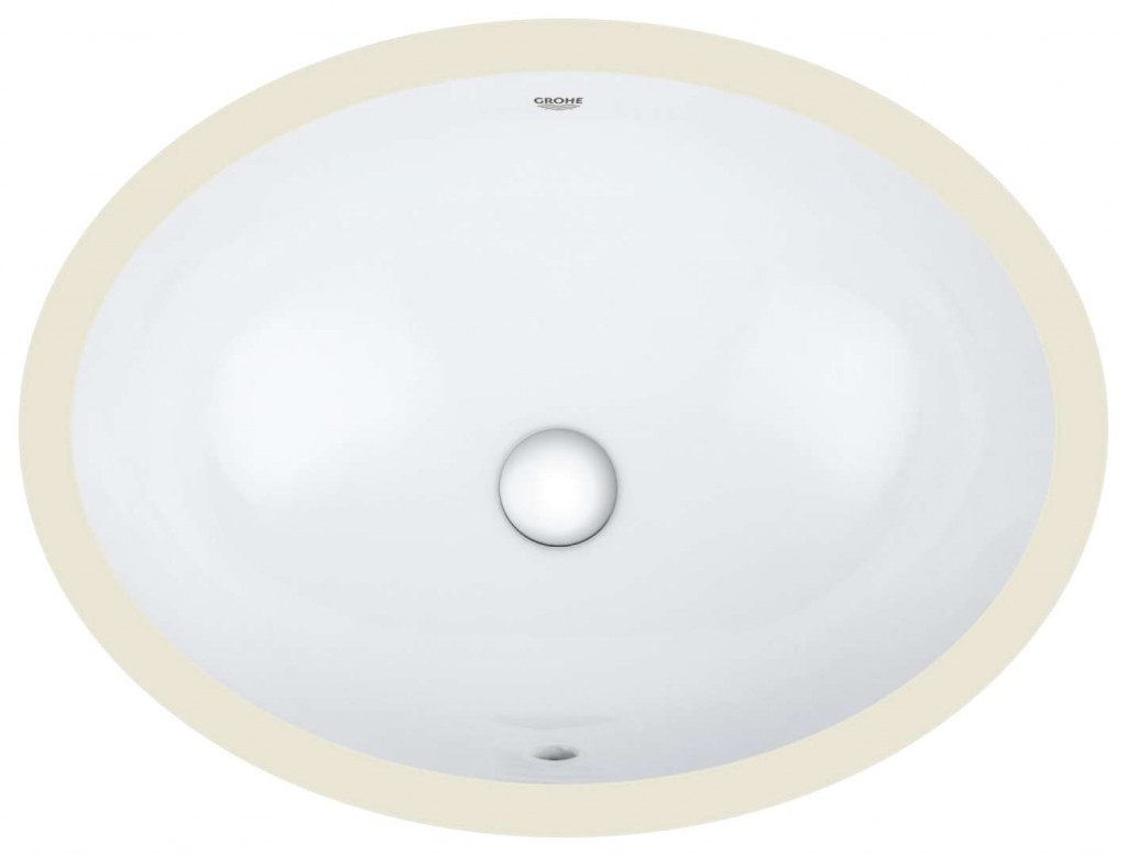 GROHE Bau Ceramic Umyvadlo zápustné 56x42 cm, s přepadem, alpská bílá 39423000