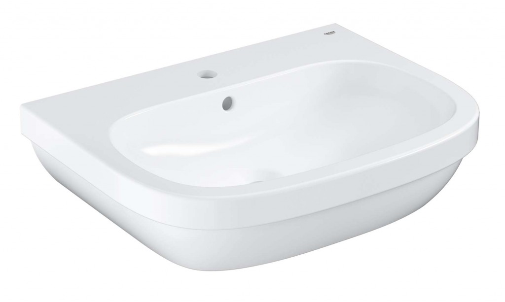 GROHE Euro Ceramic Umyvadlo s přepadem, 65x52 cm, alpská bílá 39323000