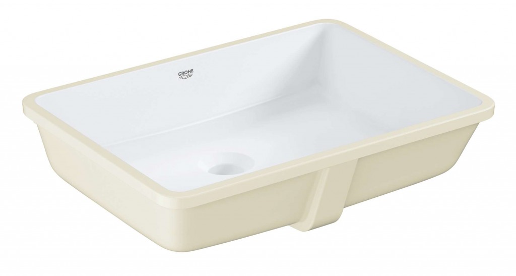 GROHE Cube Ceramic Umyvadlo vestavné 49x37 cm, s přepadem, PureGuard, alpská bílá 3948000H