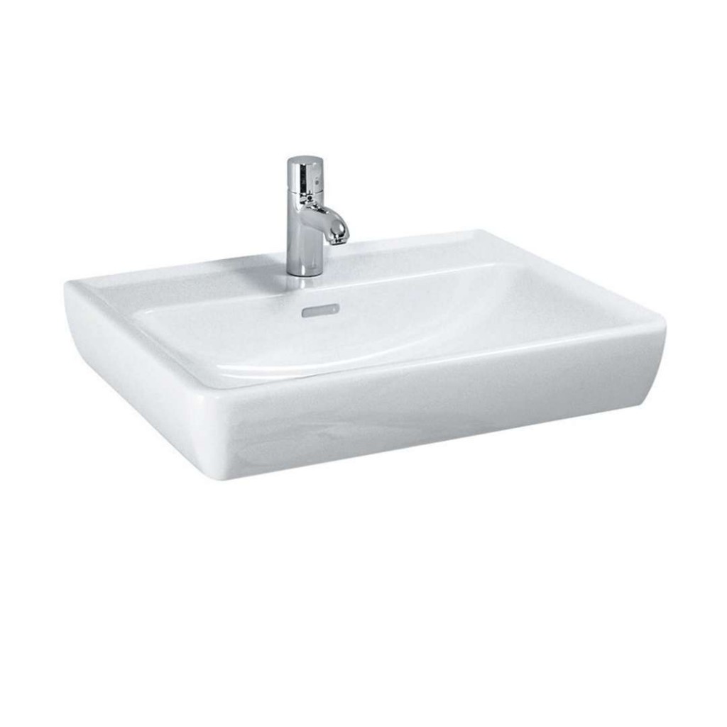 Laufen Pro Umyvadlo, 60x48 cm, 1 otvor pro baterii, bílá H8189520001041