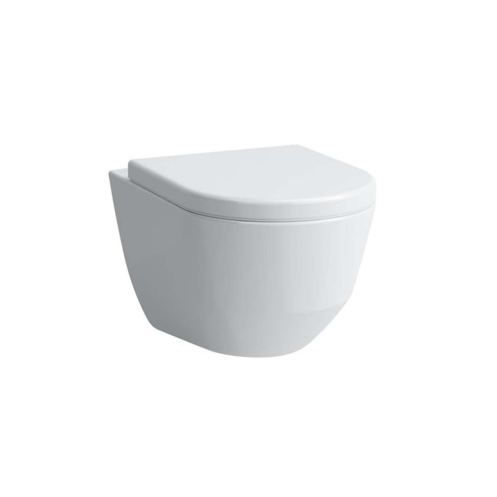 Laufen Pro Závěsné WC, 530x360 mm, rimless, s LCC, bílá H8209664000001