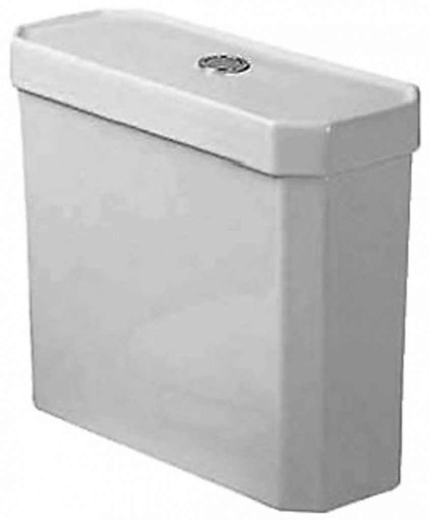 DURAVIT 1930 Splachovací nádrž, 42x18 cm, bílá 0872210005