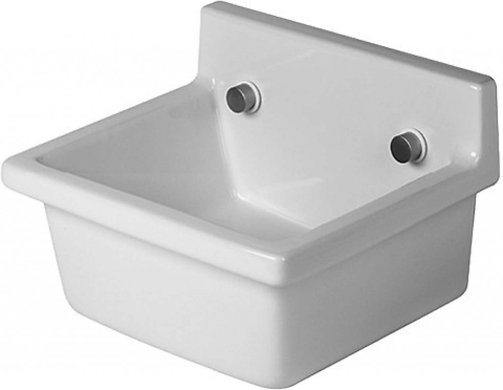 DURAVIT Starck 3 Výlevka 48x43 cm, bez otvoru pro baterii, bílá 0313480000