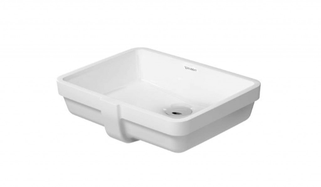 DURAVIT Vero Umyvadlo zápustné 43x32 cm, s přepadem, bílá 0330430000