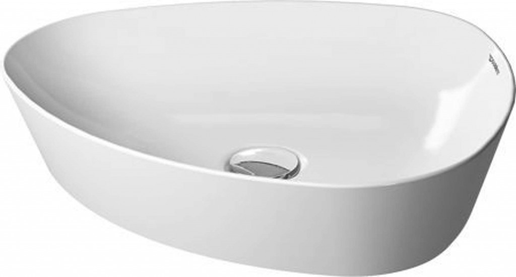 DURAVIT Cape Cod Asymetrická umyvadlová mísa 50x41 cm, DuraCeram, bílá 2339500000