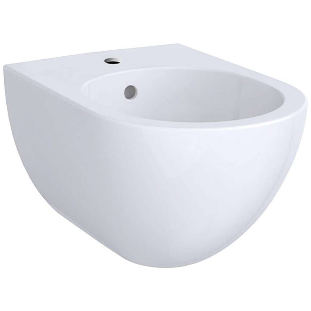 GEBERIT Acanto Závěsný bidet 510x350x290 mm, s KeraTect, bílá 500.601.01.8