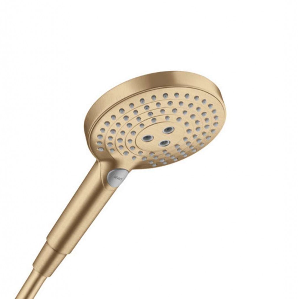 HANSGROHE Raindance Select S Sprchová hlavice 120, 3 proudy, kartáčovaný bronz 26530140