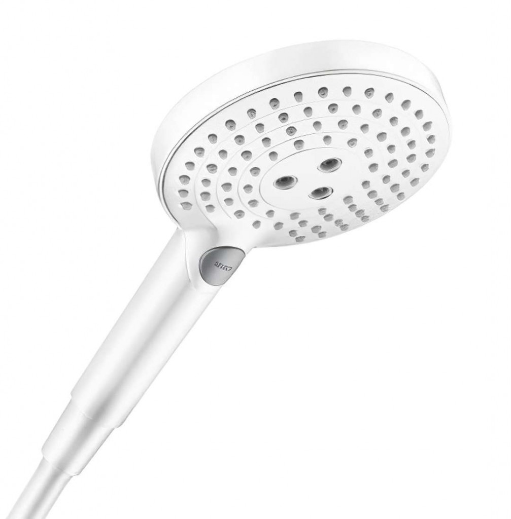 HANSGROHE Raindance Select S Sprchová hlavice 120, 3 proudy, EcoSmart, matná bílá 26531700