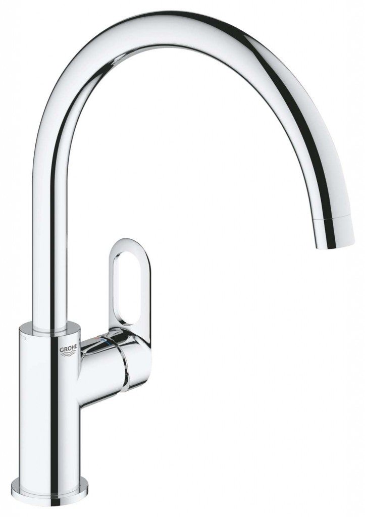 GROHE BauFlow Dřezová baterie, chrom 31538001