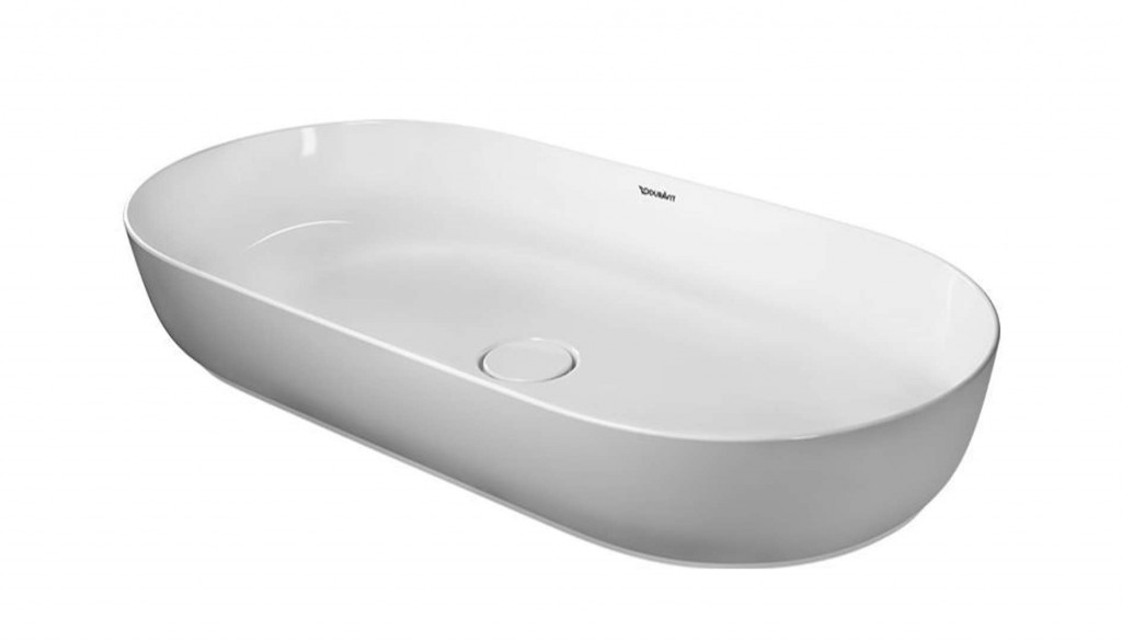 DURAVIT Luv Umyvadlo na desku, 80x40 cm, WonderGliss, bílá 03798000001