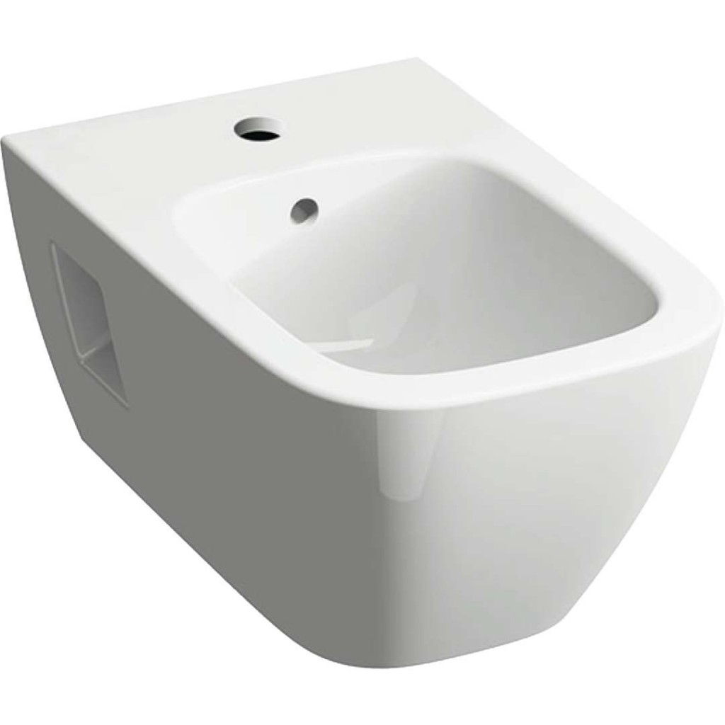 GEBERIT Selnova Square Závěsný bidet, 540x350 mm, bílá 501.547.01.1