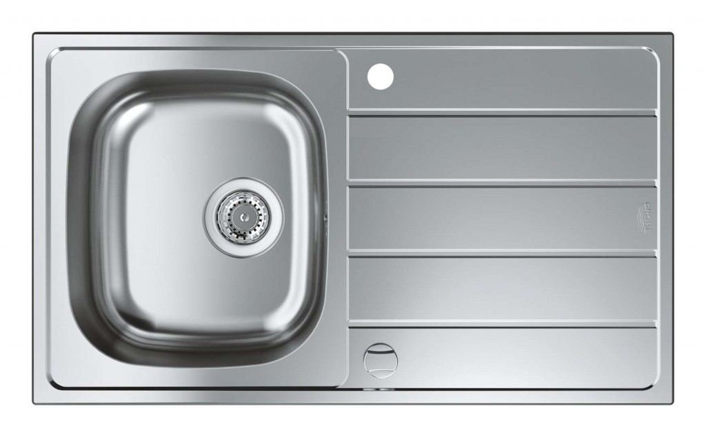 GROHE Dřezy Dřez K200, 86x50 cm, kartáčovaná nerez 31552SD1