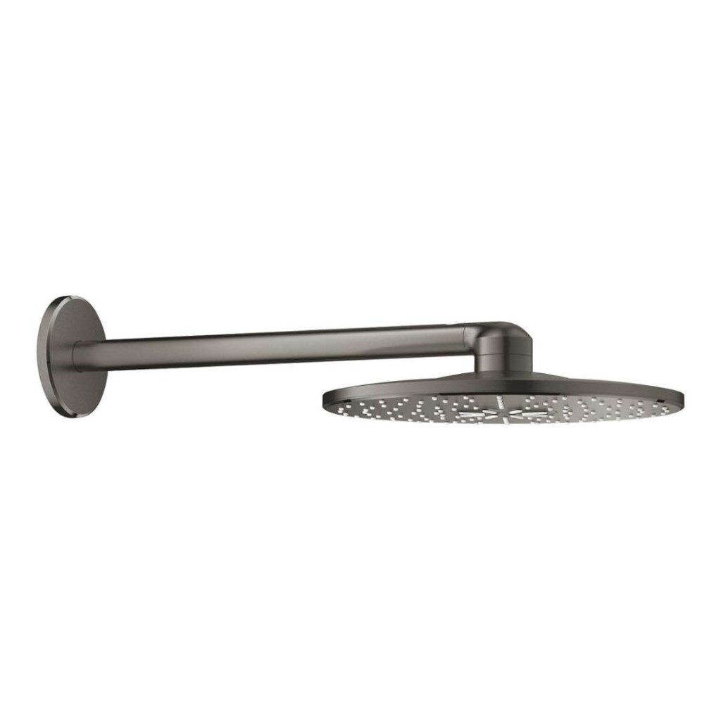 GROHE Rainshower SmartActive Hlavová sprcha 310, sprchové rameno 43 cm, 2 proudy, kartáčovaný Hard Graphite 26475AL0