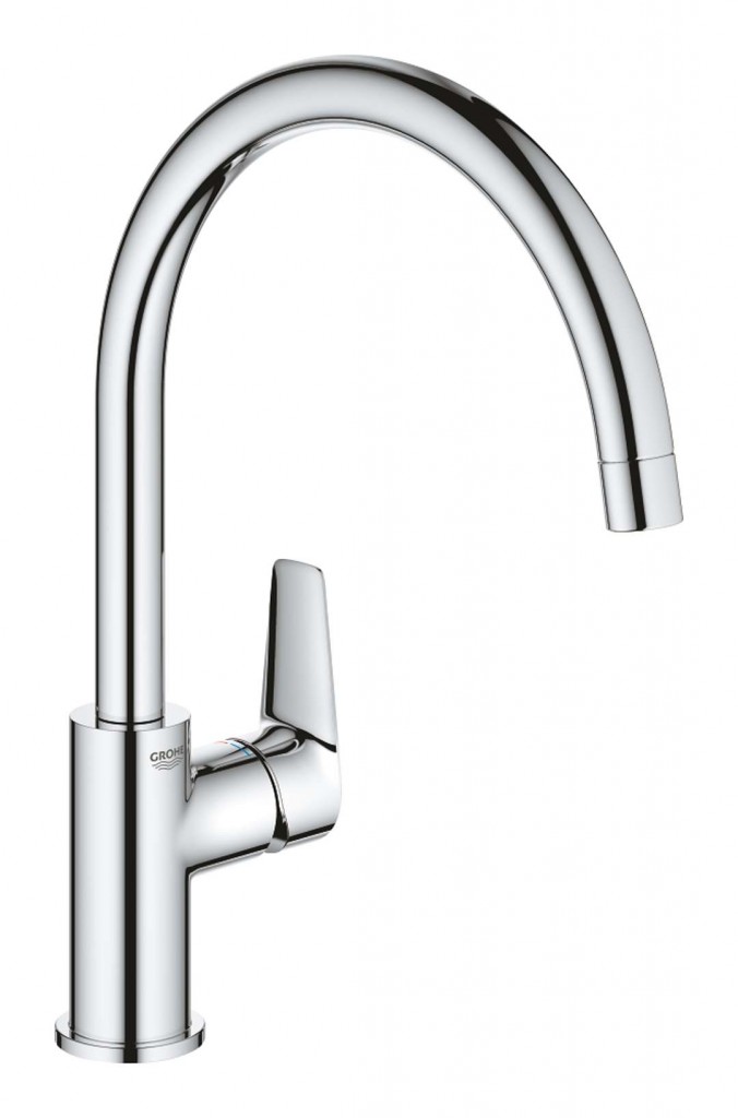 GROHE BauEdge Dřezová baterie, chrom 31233001