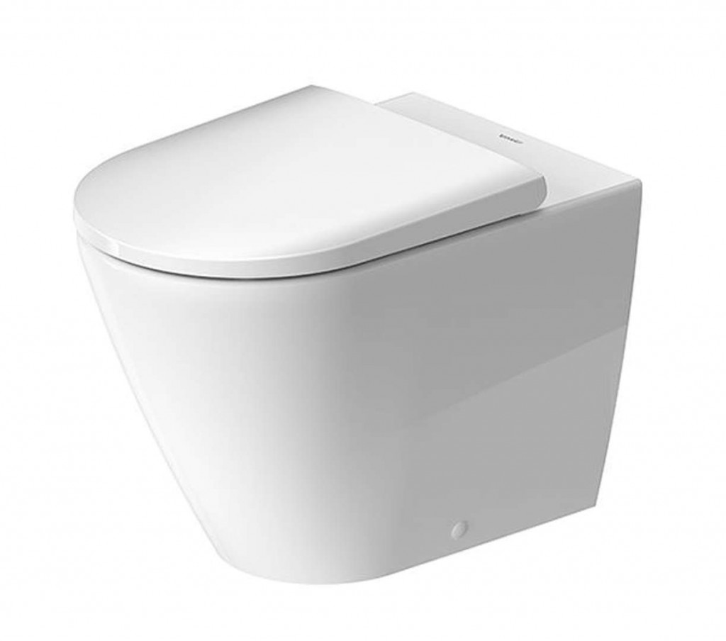 DURAVIT D-Neo Stojící WC, zadní odpad, Rimless, bílá 2003090000