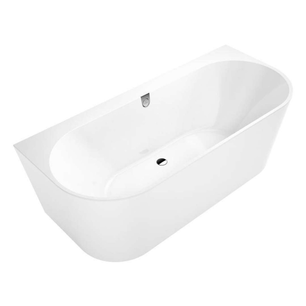 VILLEROY & BOCH Oberon 2.0 Vana 180x80x46 cm, Quaryl, bílá UBQ180OBR9CD00V-01