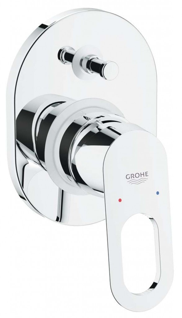 GROHE BauLoop Vanová baterie pod omítku, s tělesem, chrom 29041000