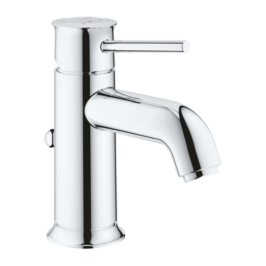 GROHE BauClassic Umyvadlová baterie s výpustí, chrom 23161000