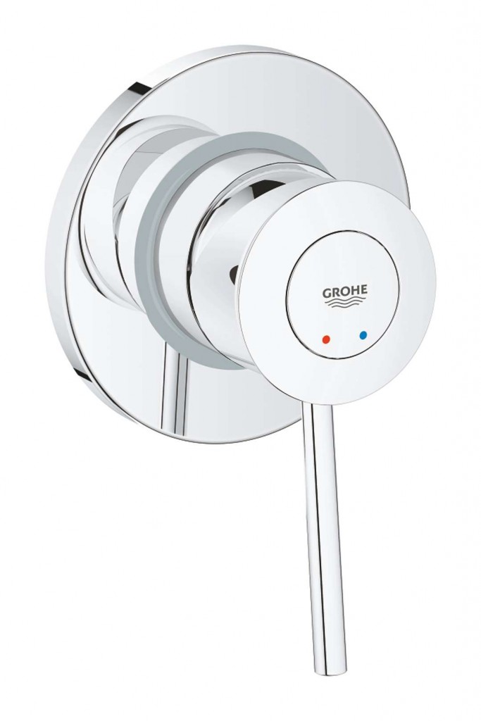 GROHE BauClassic Sprchová baterie pod omítku, s tělesem, chrom 29048000