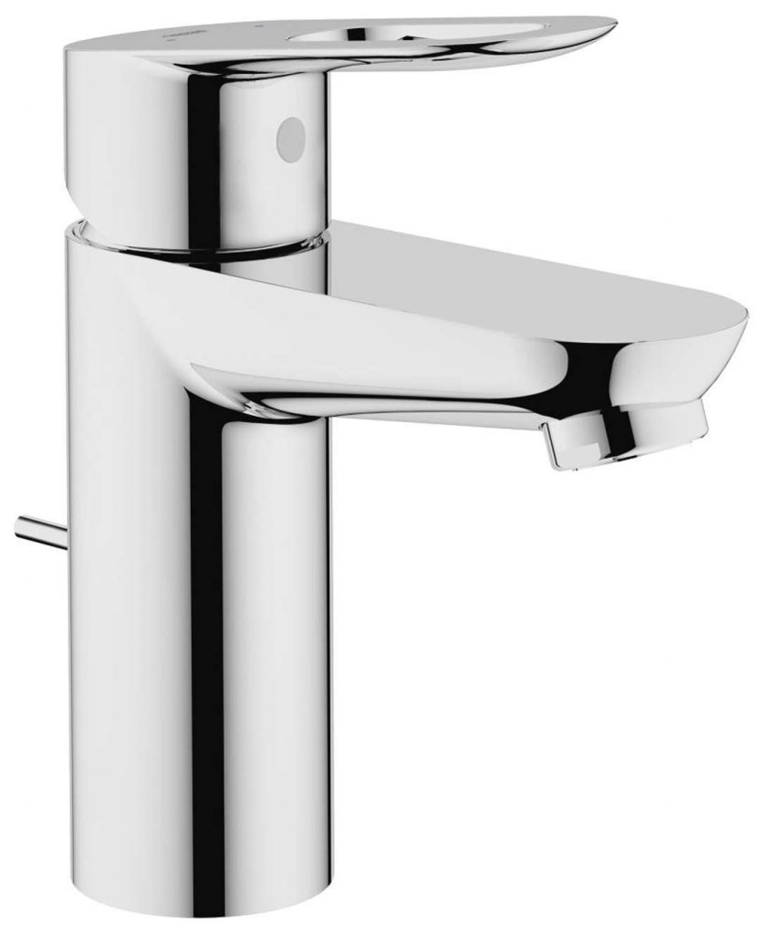 GROHE BauLoop Umyvadlová baterie s výpustí, chrom 32814000