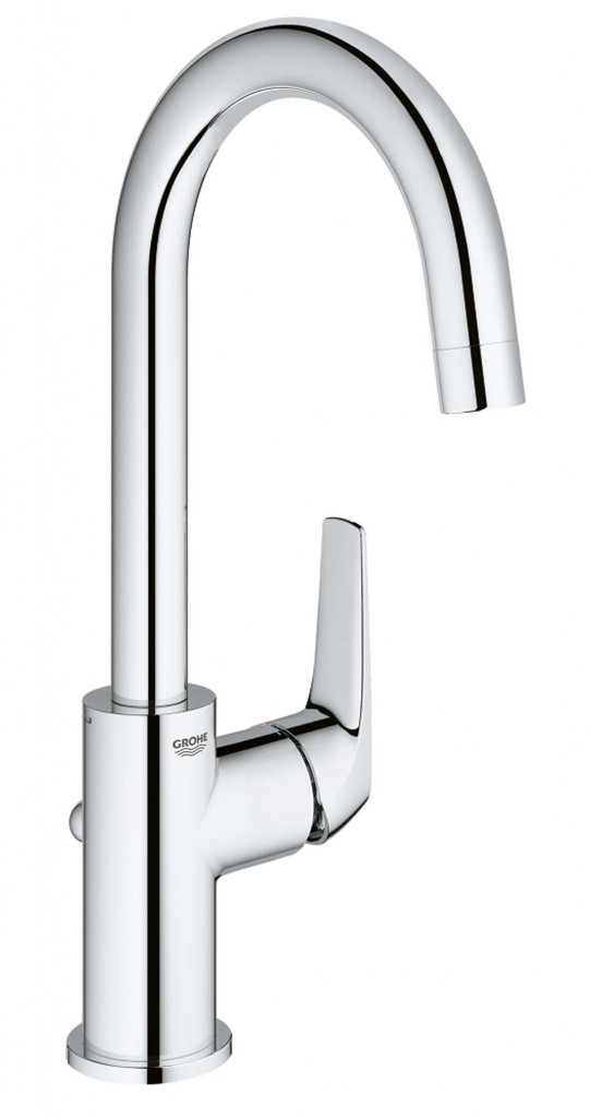 GROHE BauFlow Umyvadlová baterie s výpustí, chrom 23753000