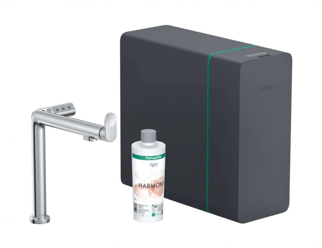 HANSGROHE Aqittura M91 Dřezová baterie, SodaSystem, sBox, chrom 76837000