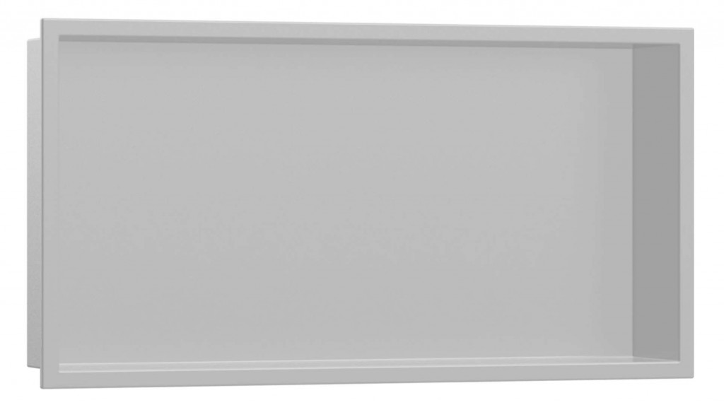 HANSGROHE XtraStoris Original Výklenek do stěny s rámem, 30x60x10 cm, betonově šedá 56064380