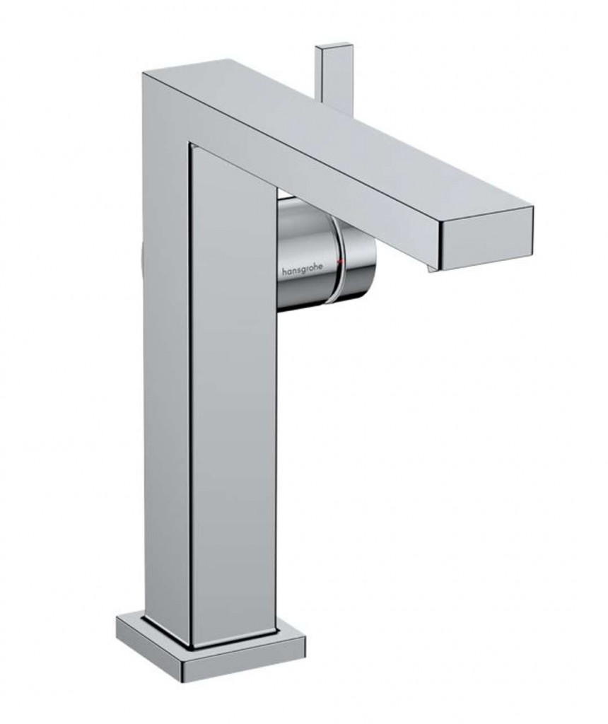 HANSGROHE Tecturis E Umyvadlová baterie s výpustí Push-Open, CoolStart, EcoSmart, chrom 73040000