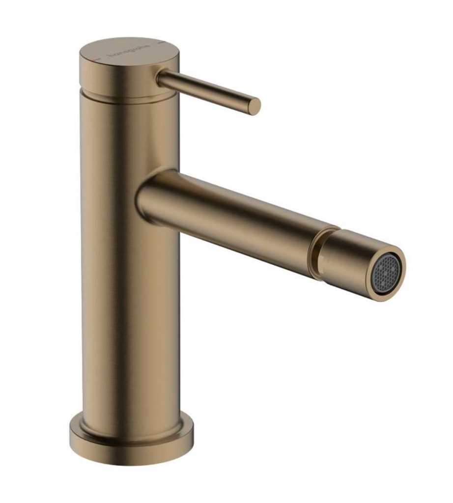 HANSGROHE Tecturis S Bidetová baterie s výpustí, kartáčovaný bronz 73201140