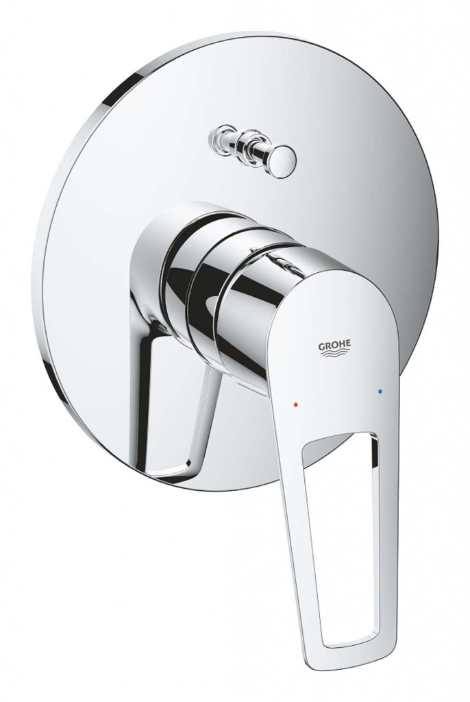 GROHE BauLoop Baterie pod omítku, pro 2 spotřebiče, chrom 29189001