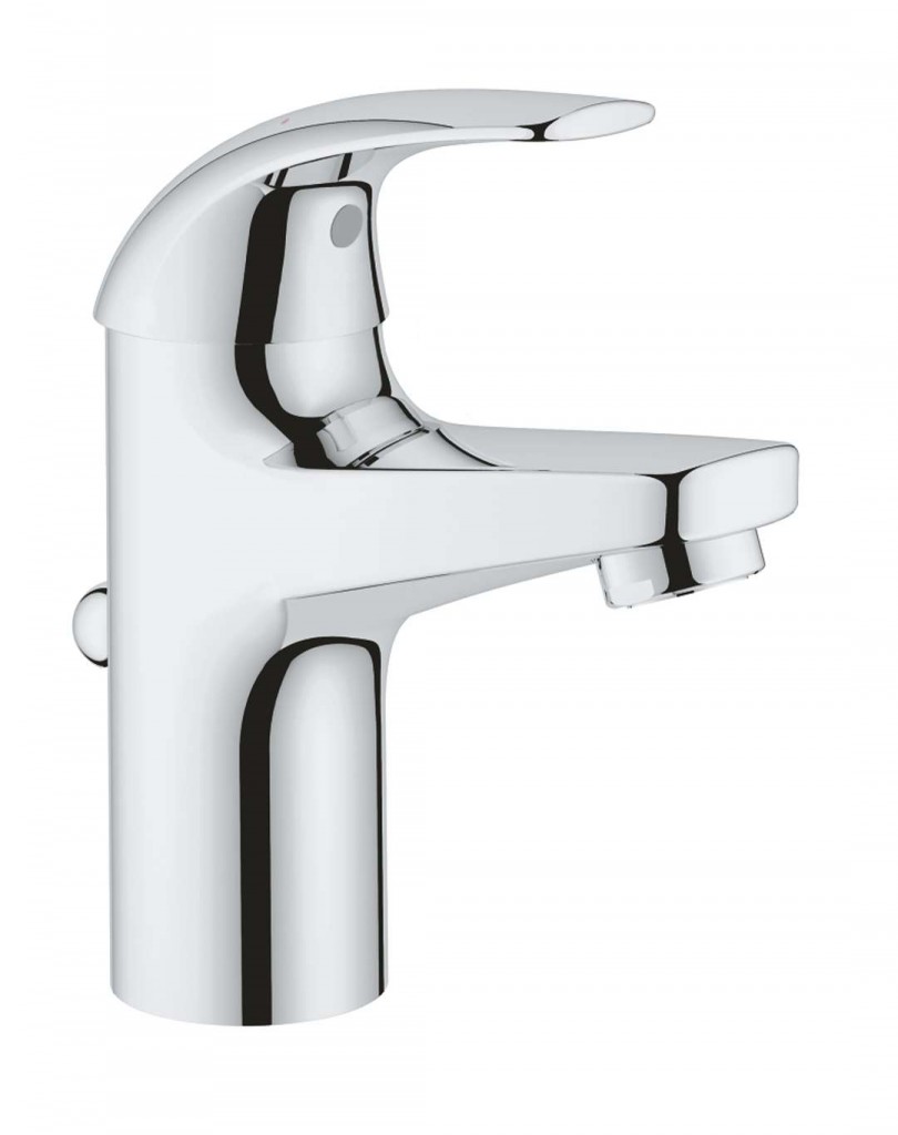 GROHE BauCurve Umyvadlová baterie s výpustí, chrom 32805000