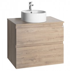 AQUALINE - ALTAIR sestava koupelnového nábytku, š. 67,6 cm, dub emporio (AI370-01)